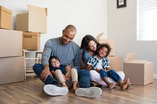 Déménagement d'une famille à Orléans