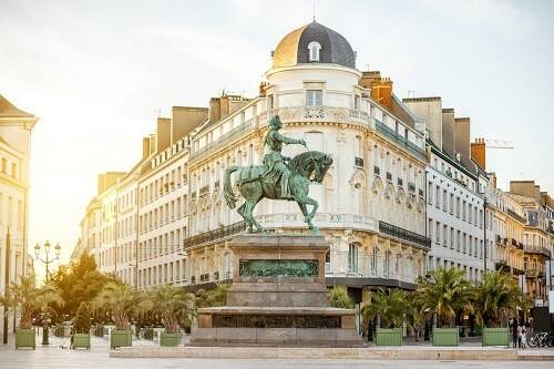 Statue de Jeanne d'Arc à Orléans
